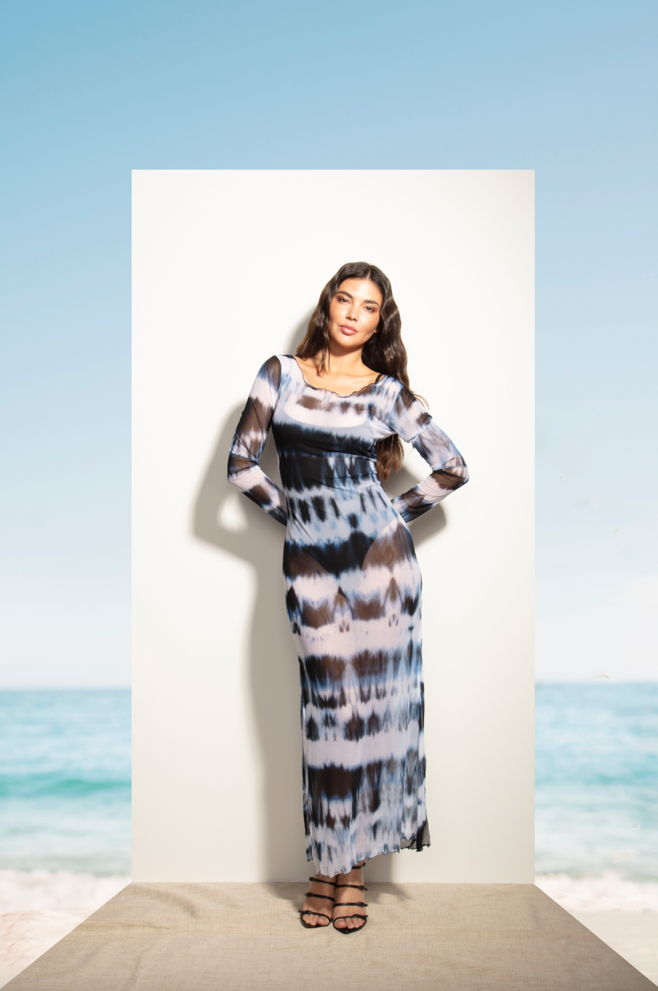 Shore Maxi Dress Turquoise