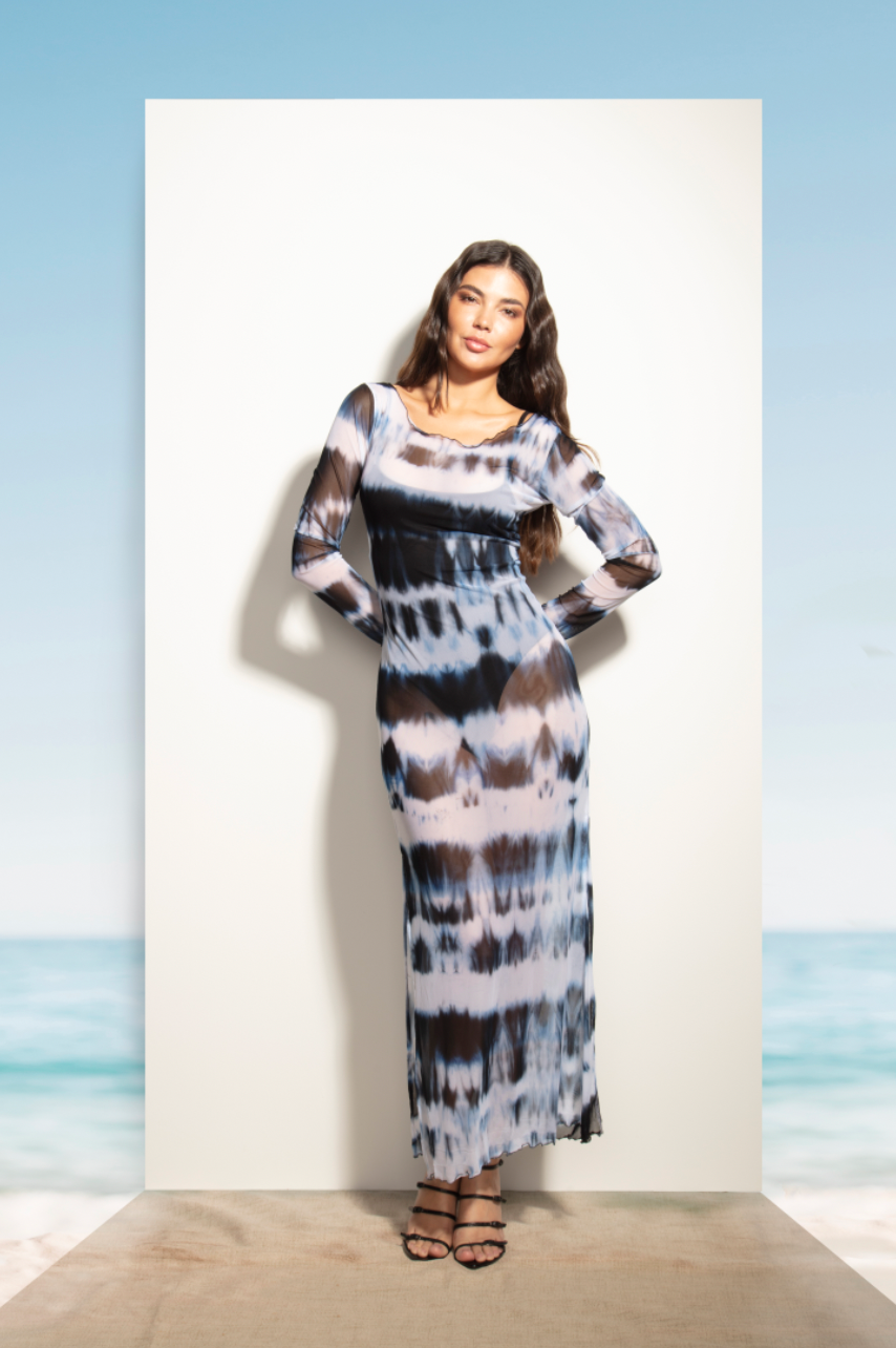 Shore Maxi Dress Turquoise