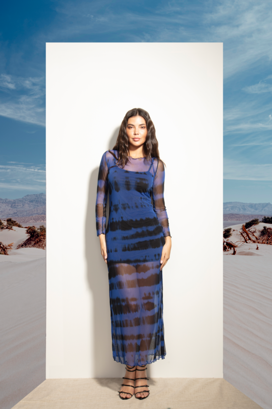 Shore Maxi Dress Blue