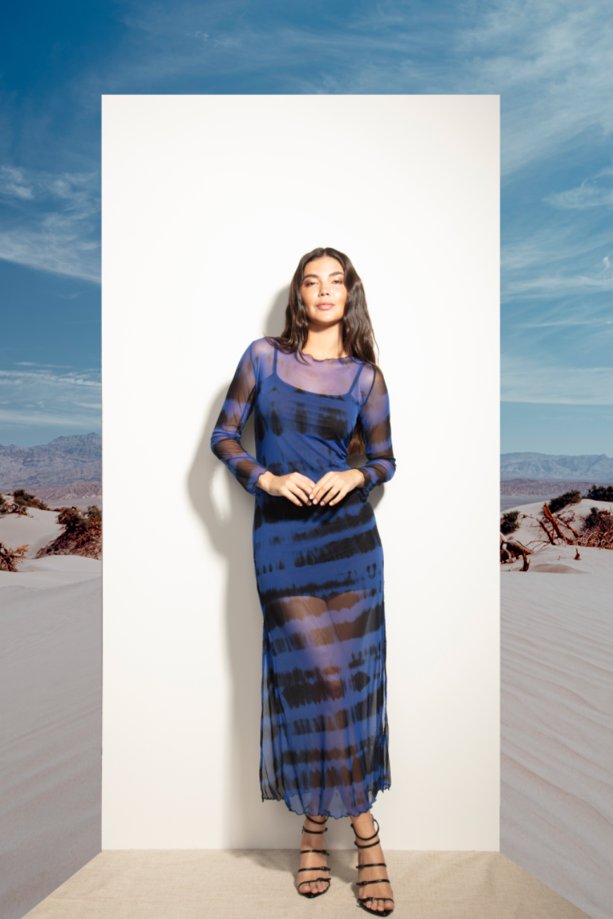 Shore Maxi Dress Blue