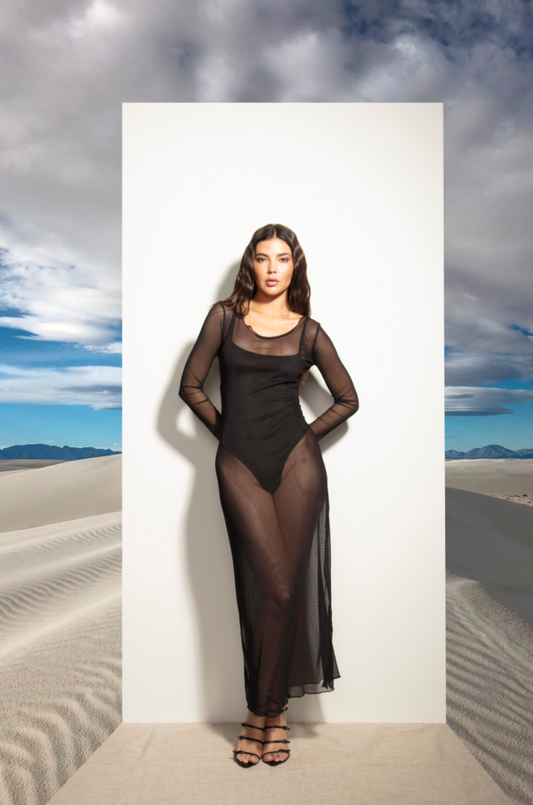Shore Maxi Dress Black